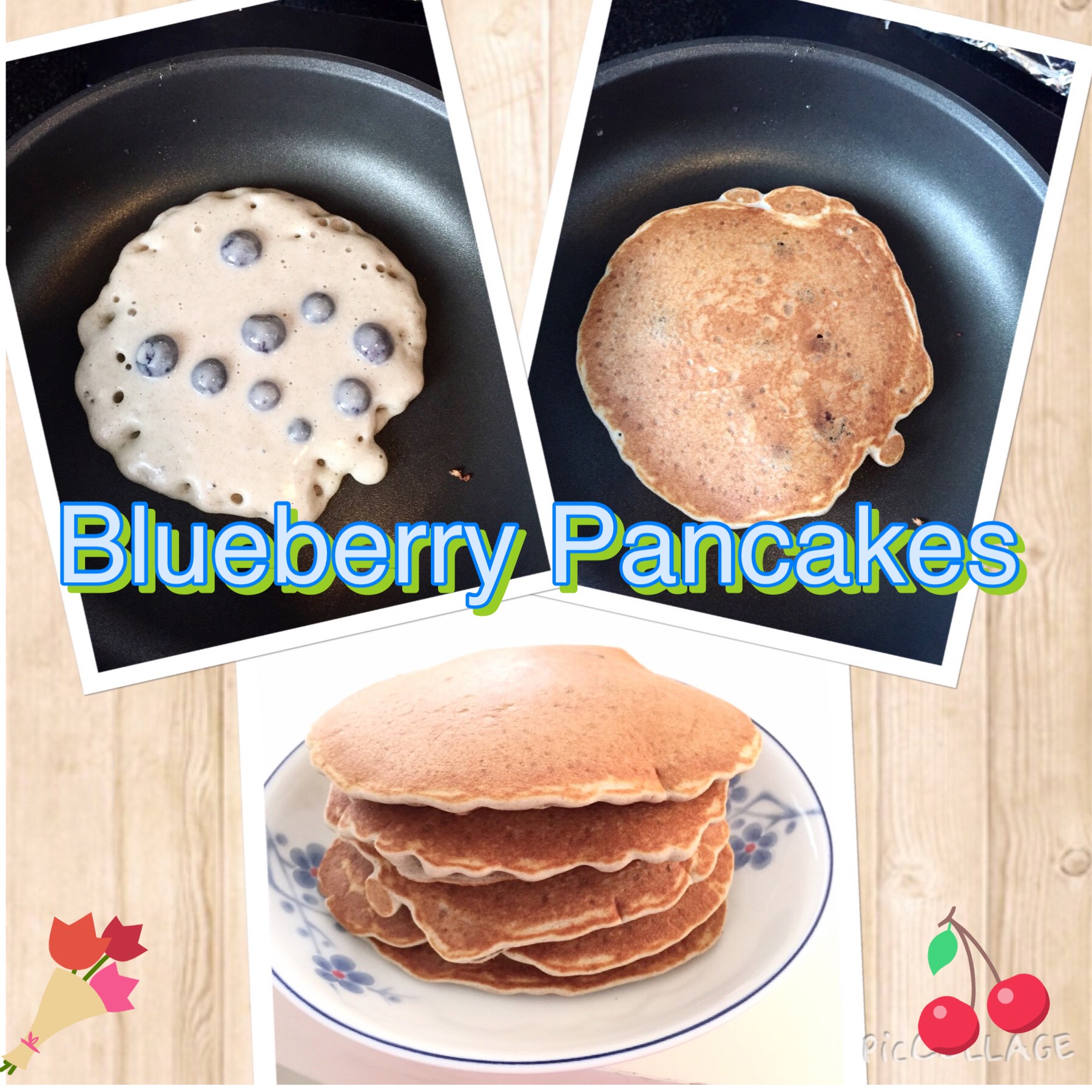 C: Buckwheat Blueberry Pancake